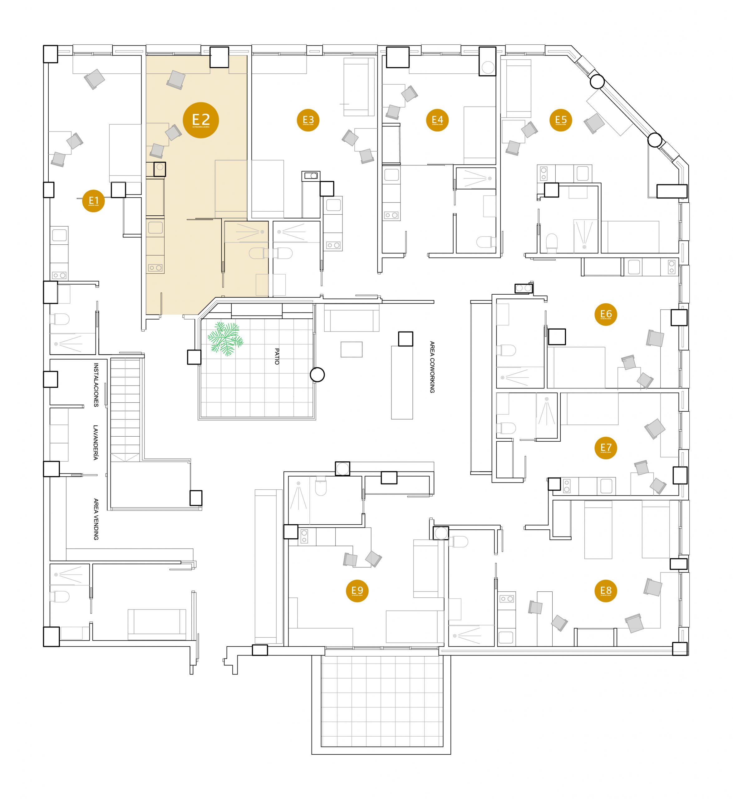 Coliving Alicante, alquiler de media estancia