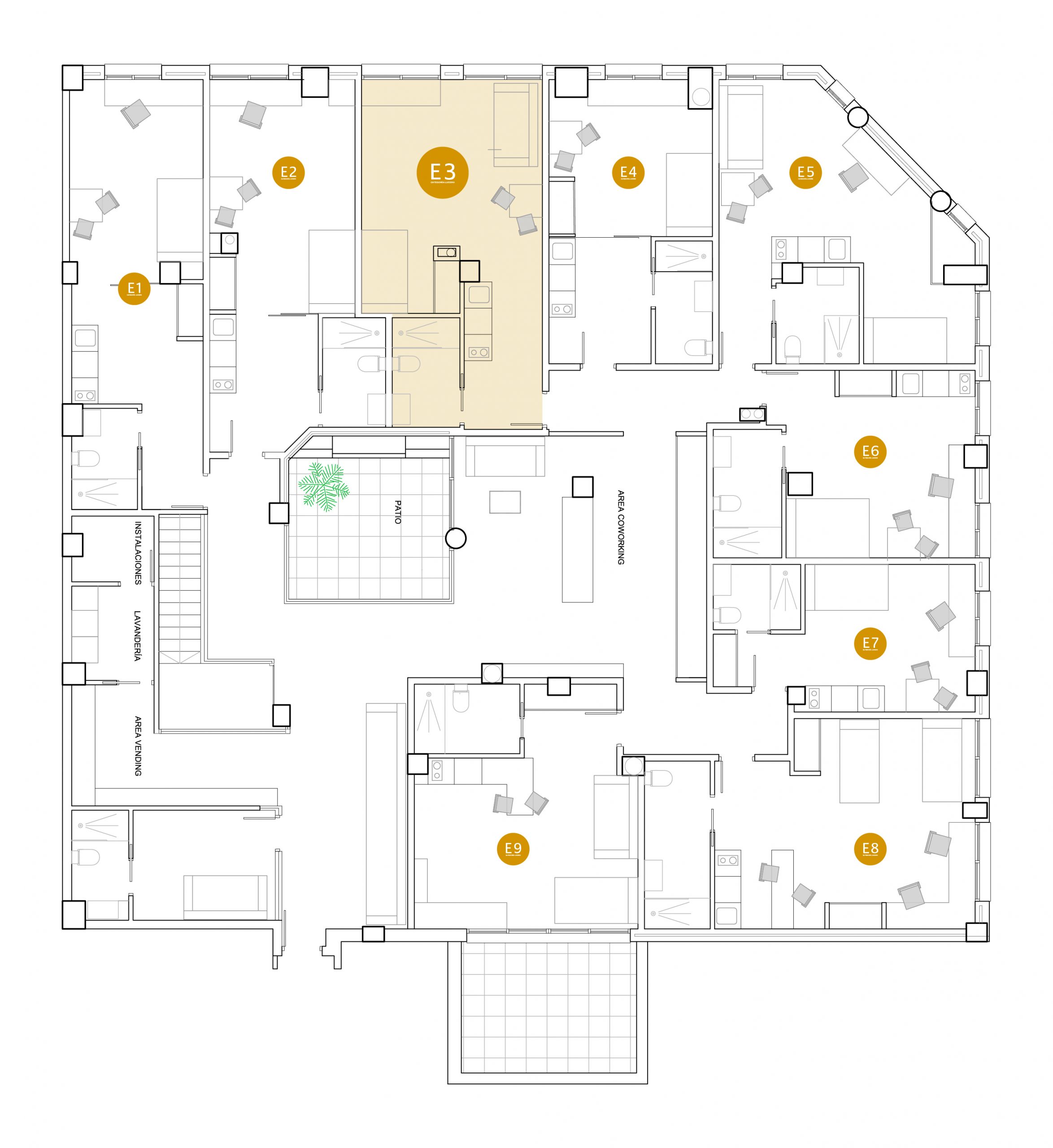 Coliving Alicante, alquiler de media estancia