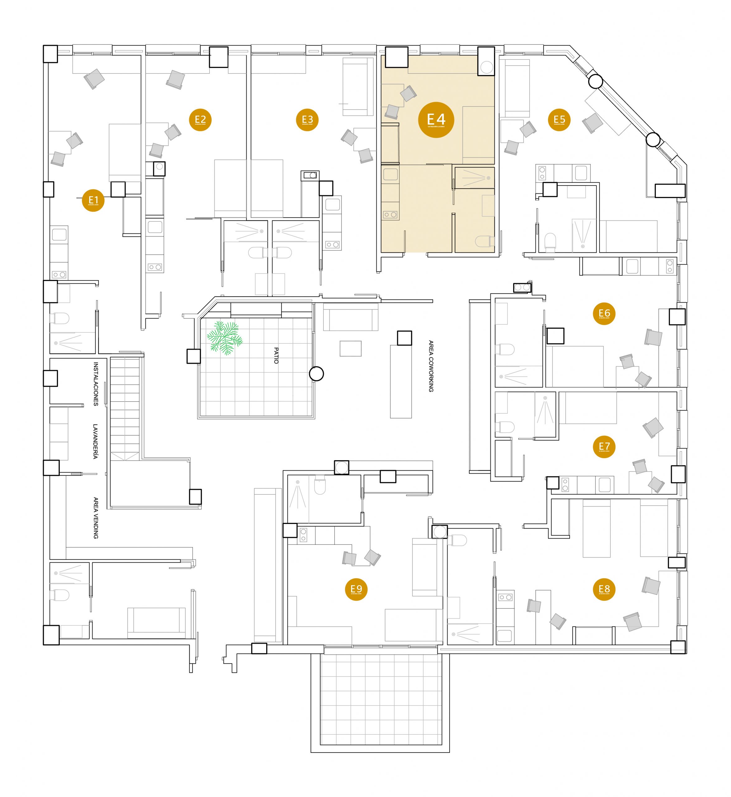 Coliving Alicante, alquiler de media estancia