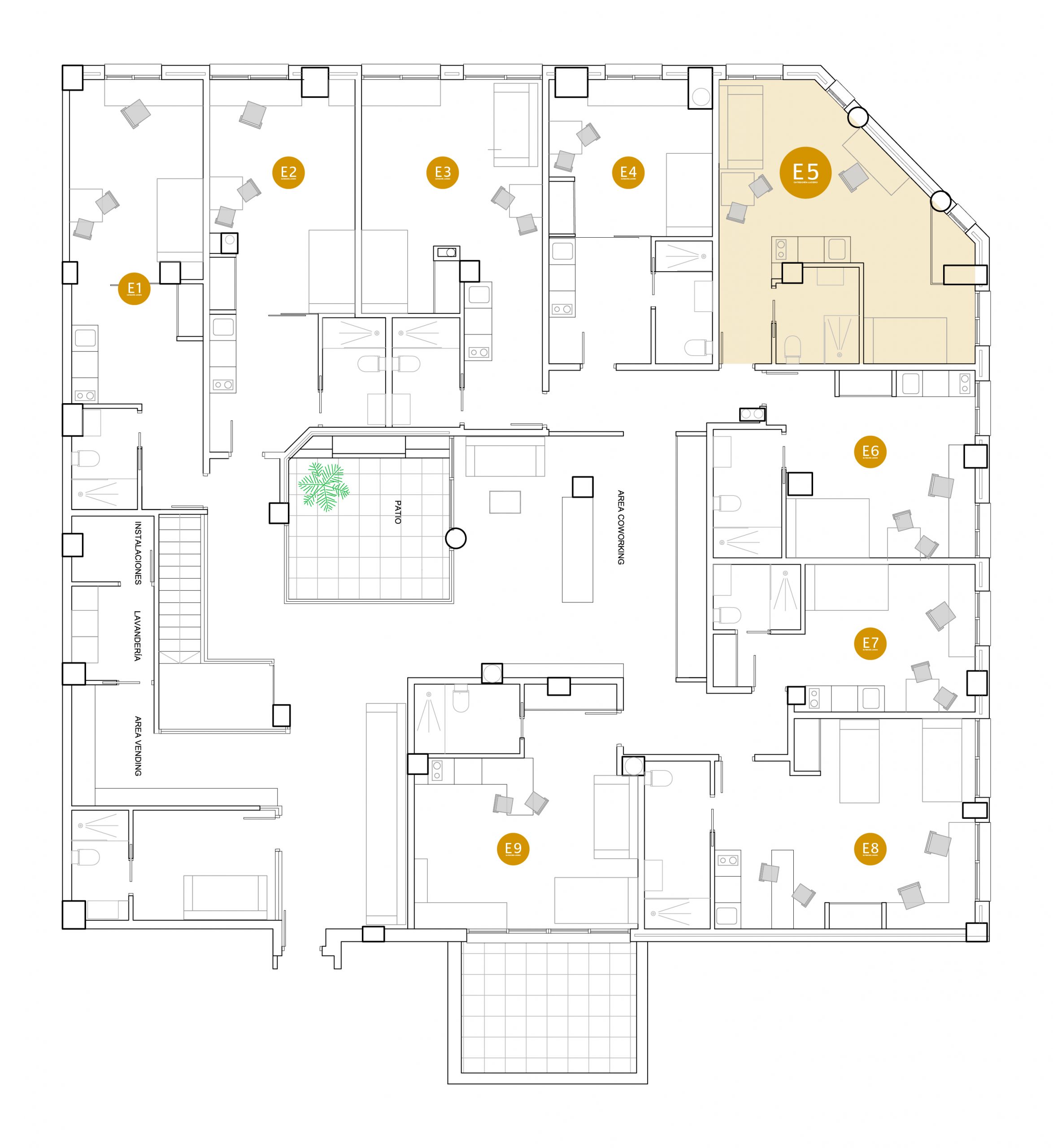 Coliving Alicante, alquiler de media estancia