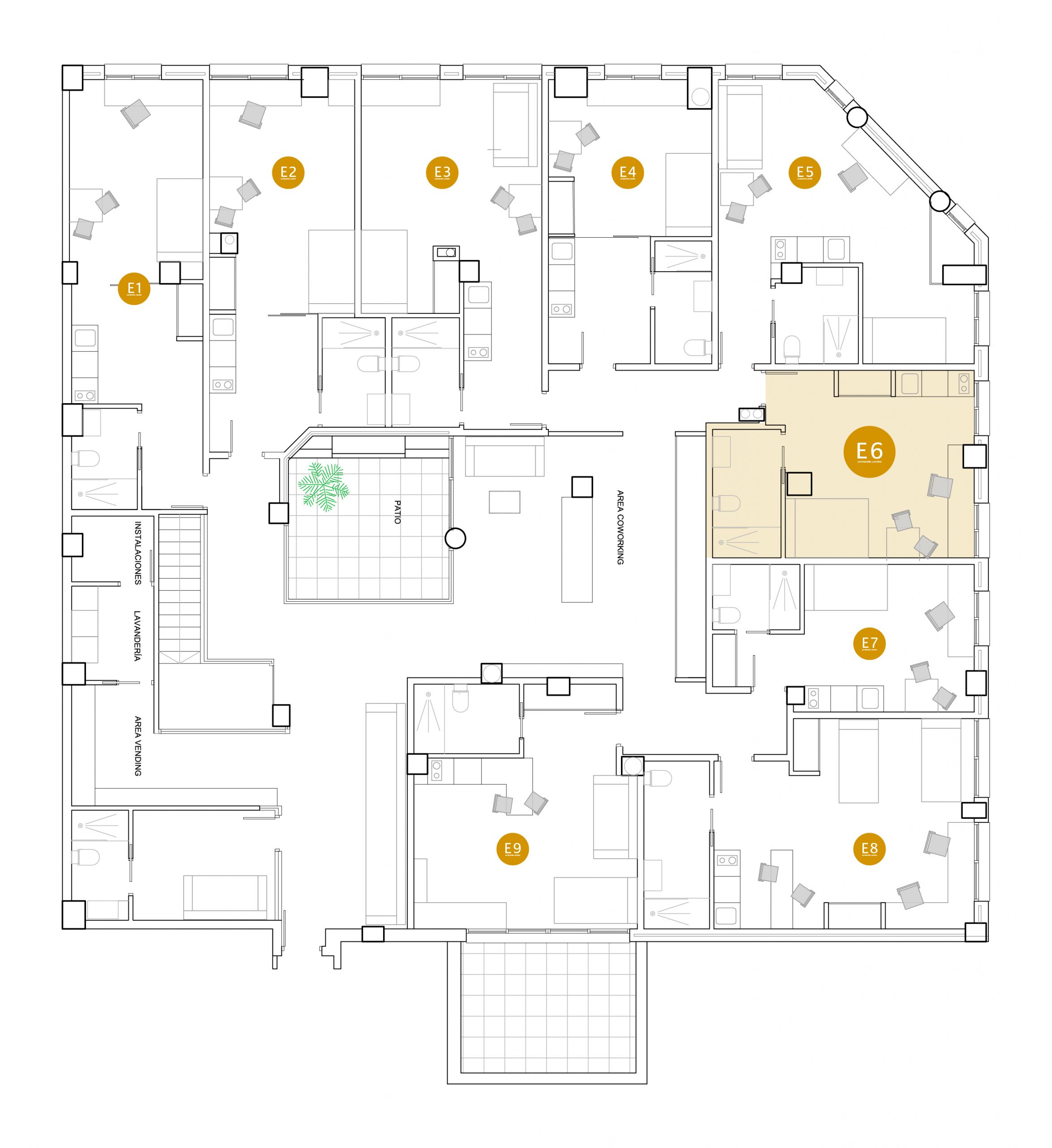 Coliving Alicante, alquiler de media estancia