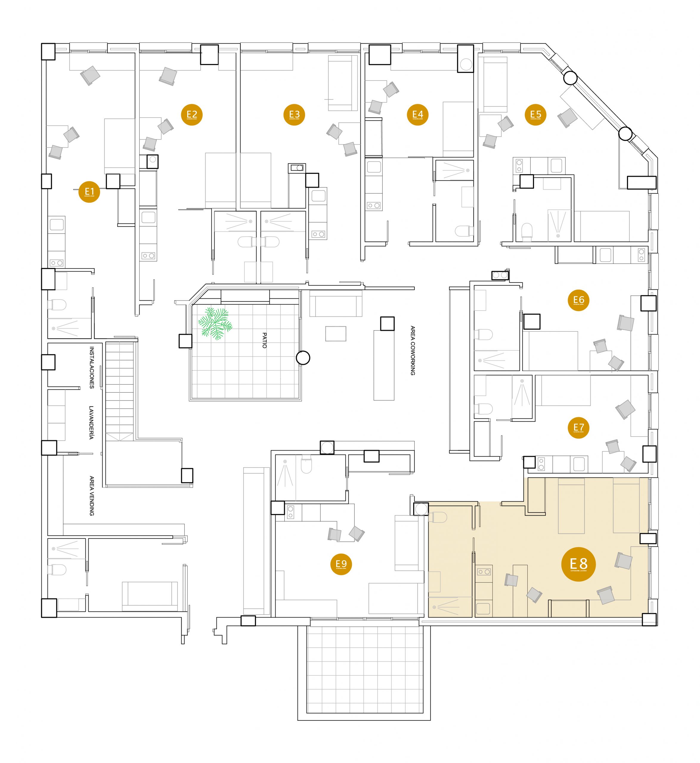 Coliving Alicante, alquiler de media estancia